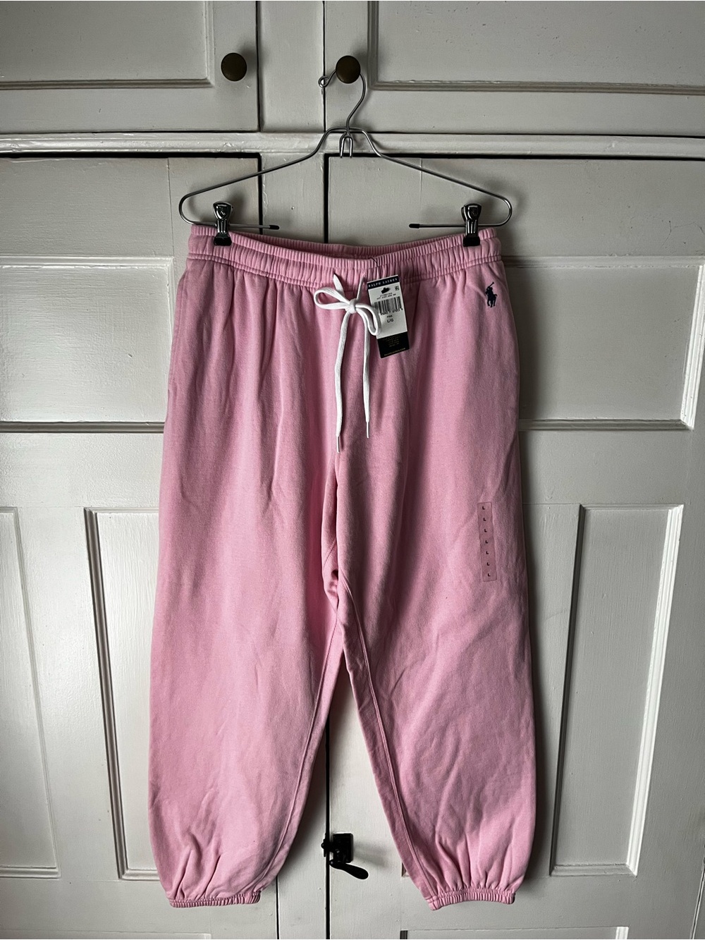 BNWT - Polo by Ralph Lauren Pink Drawstring Sweatpants - Women’s Size L